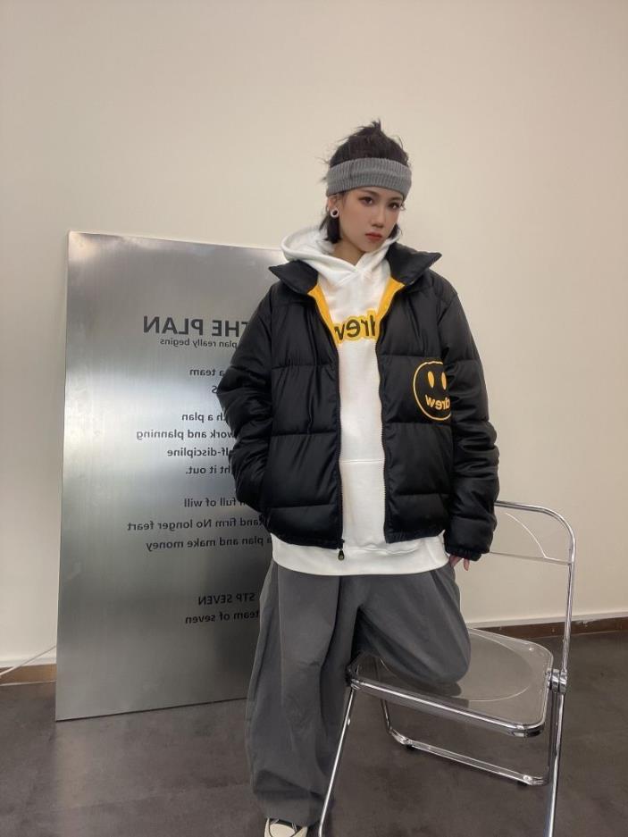 DREW HOUSE PU COTTON JACKET BLACK