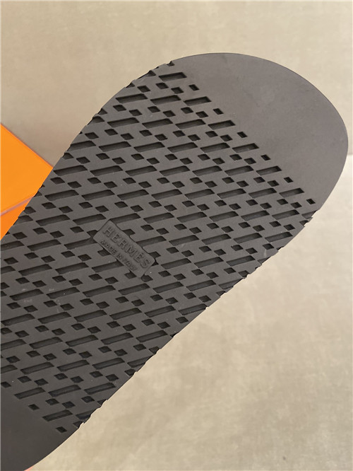 hermes h slippers women