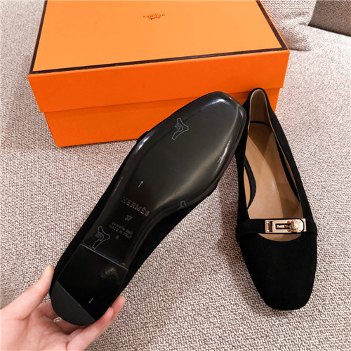 hermes flat shoes womens