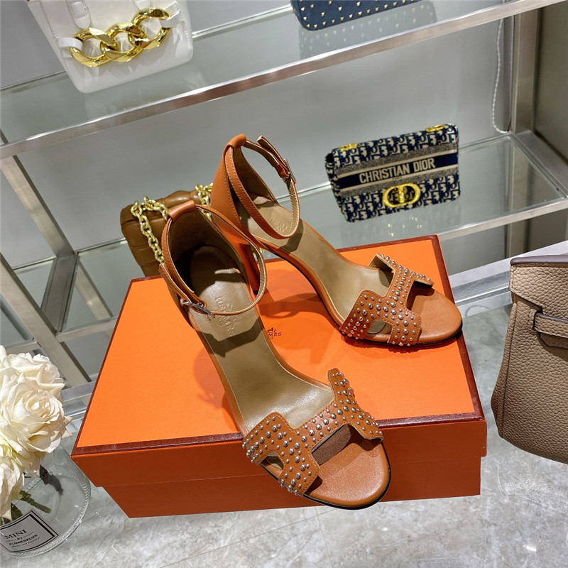 hermes high heel sandals womens