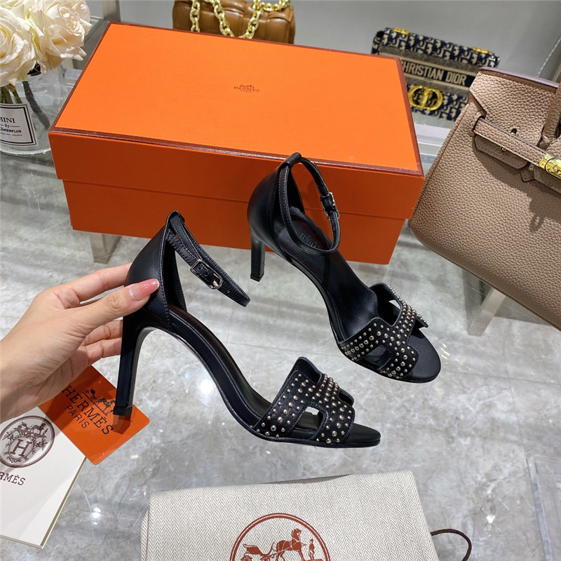 hermes high heel sandals womens