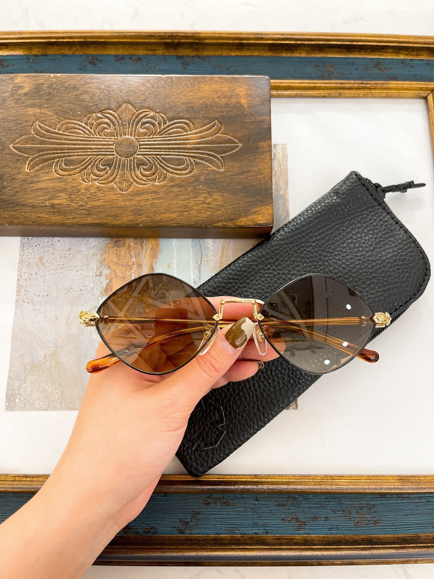 Chrome Hearts eyewear/glasses