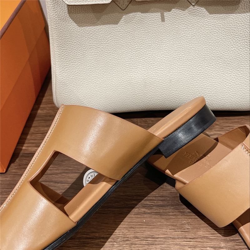Hermes Sandals Dupe spring and summer counter new texture sandals