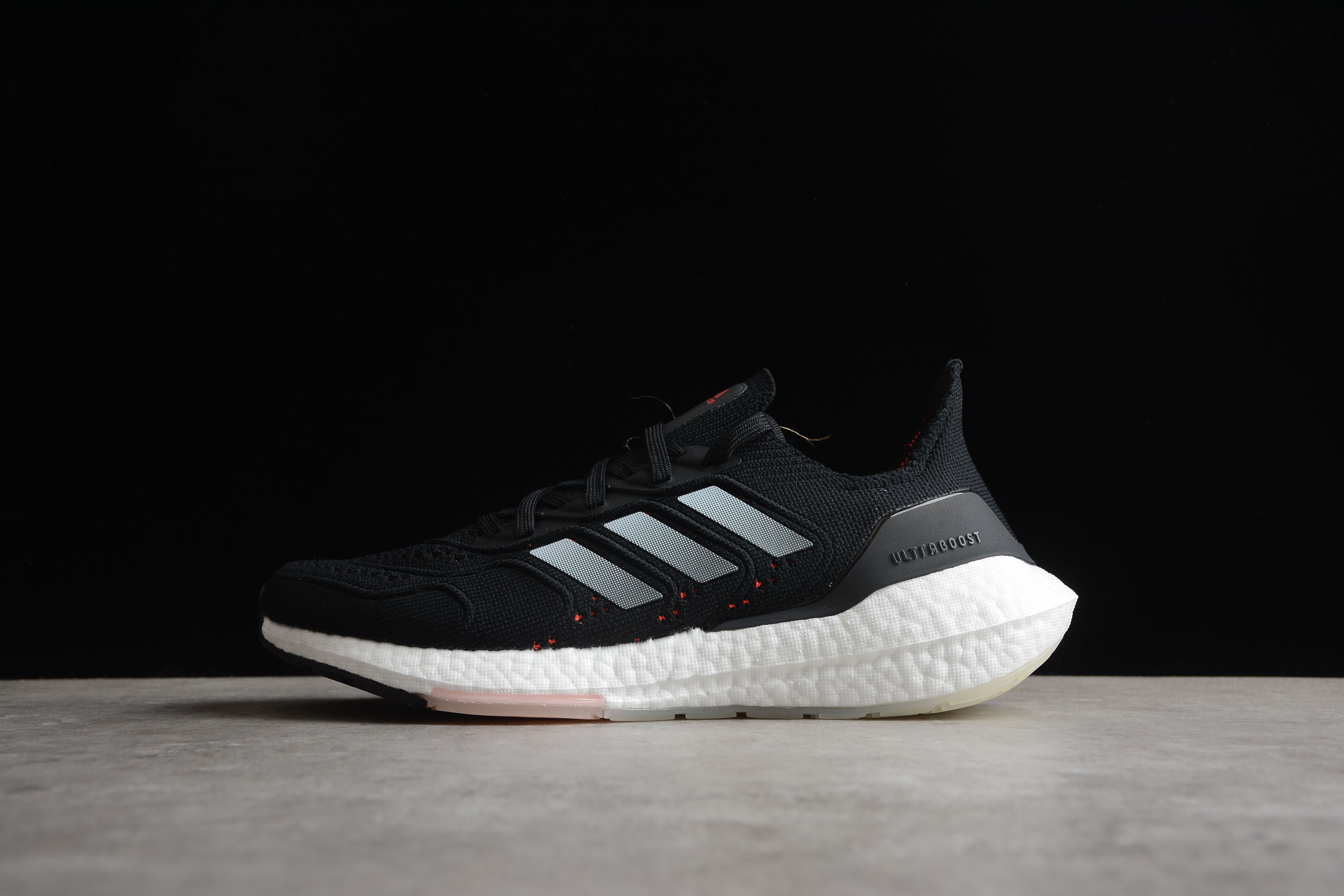 adidas Ultra Boost 22 Heat.Rdy Core Black Clear Orange (W) H01174