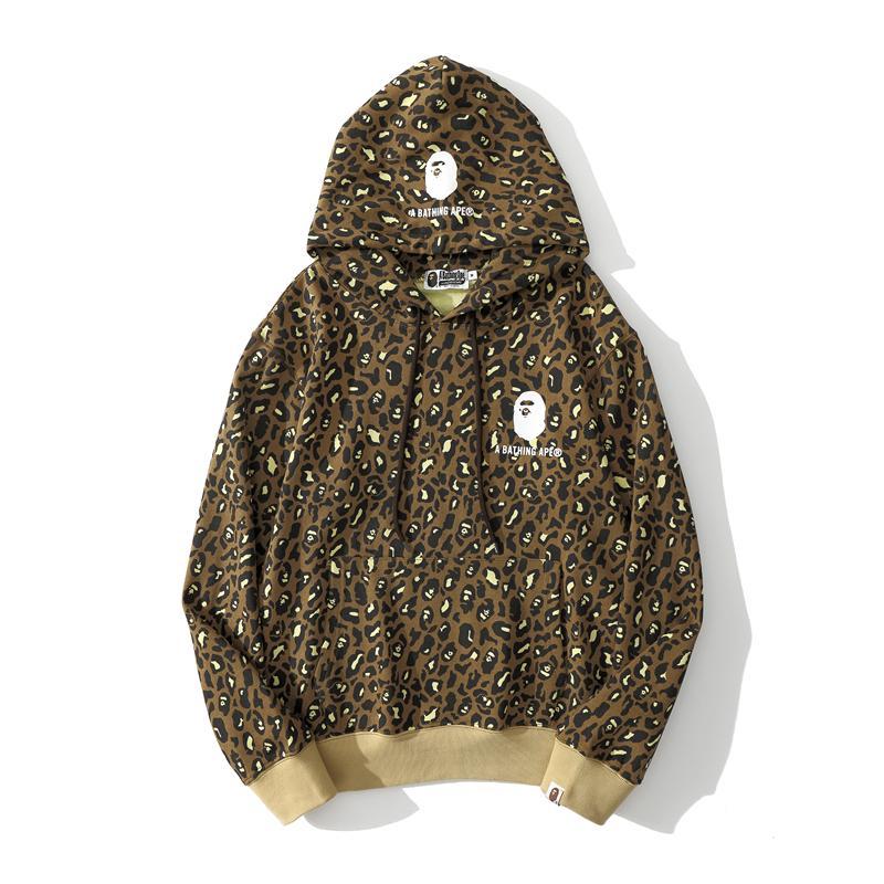 BAPE Leopard Pullover Hoodie