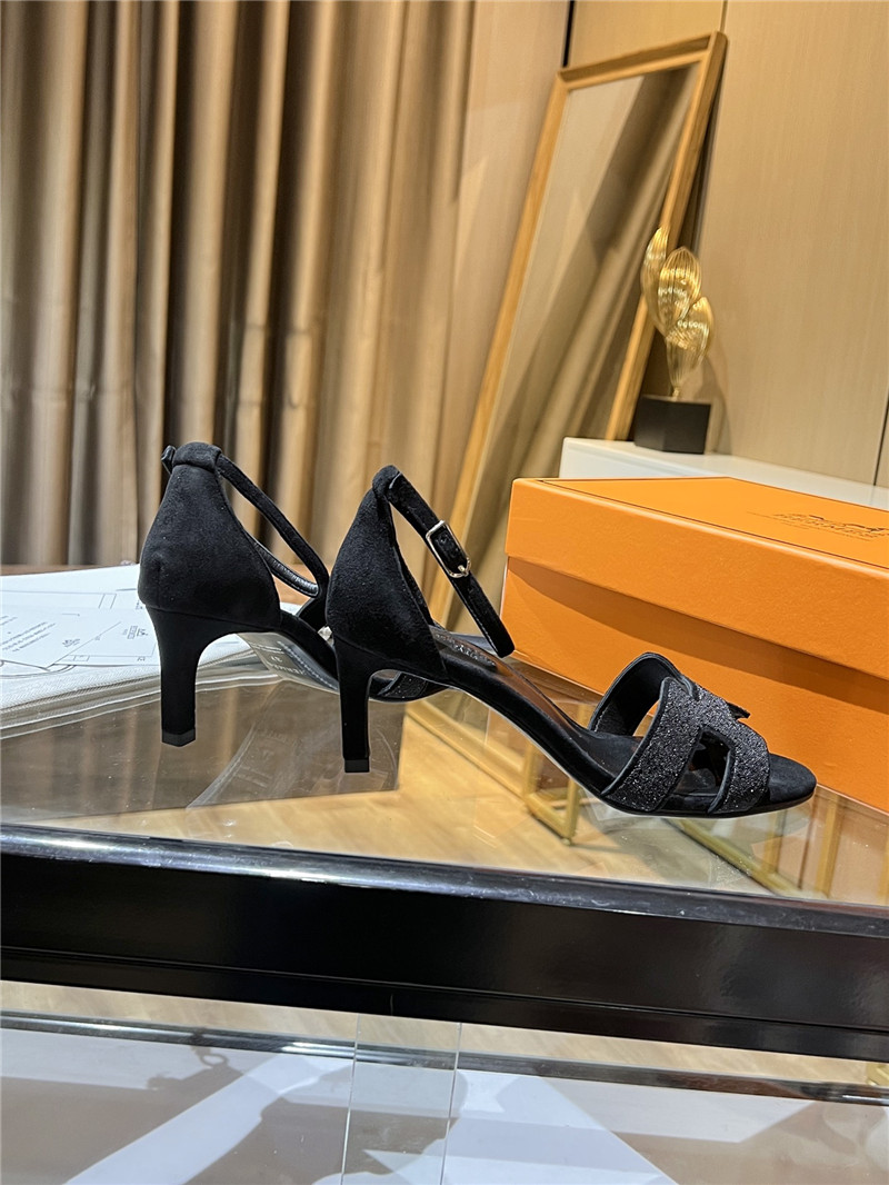 hermes high heel sandals
