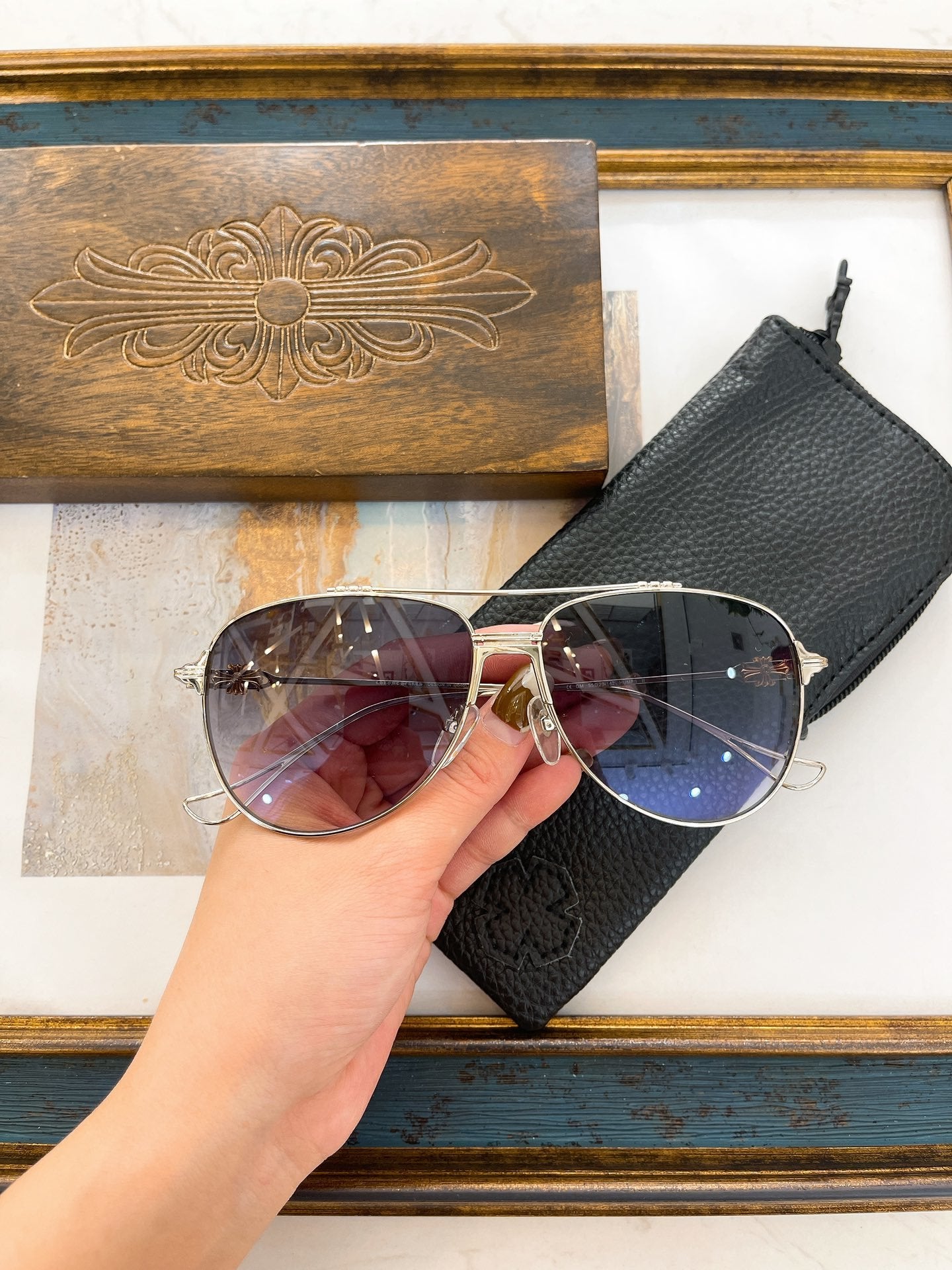 Chrome Hearts eyewear/glasses