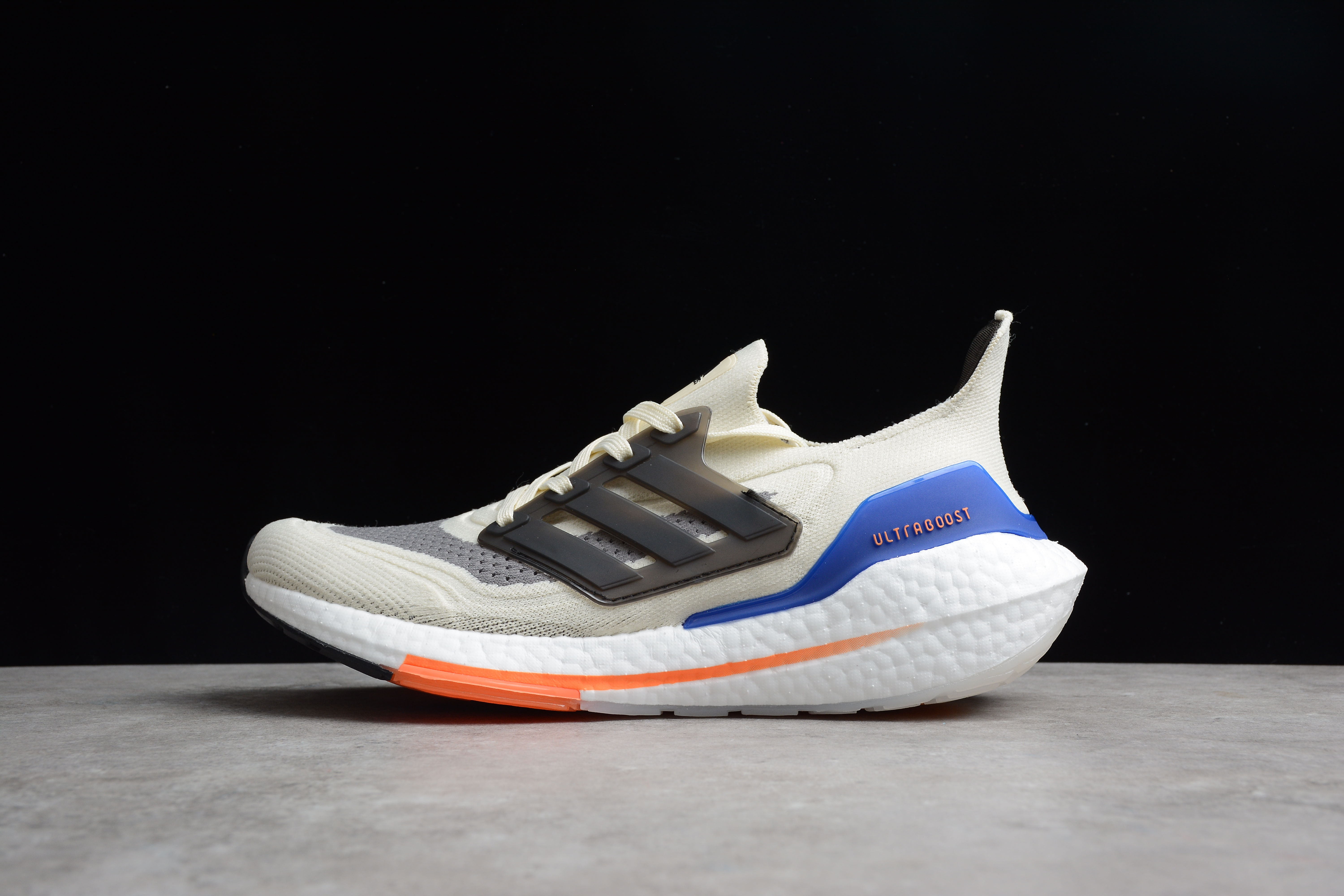 adidas Ultra Boost 21 Wonder White Carbon S23869