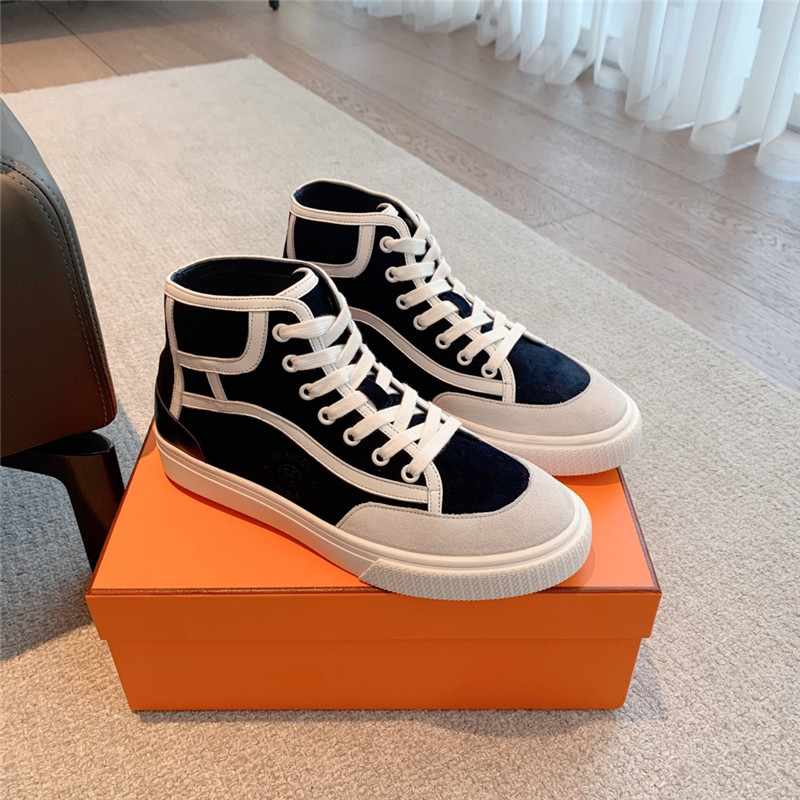 Hermès British retro casual shoes