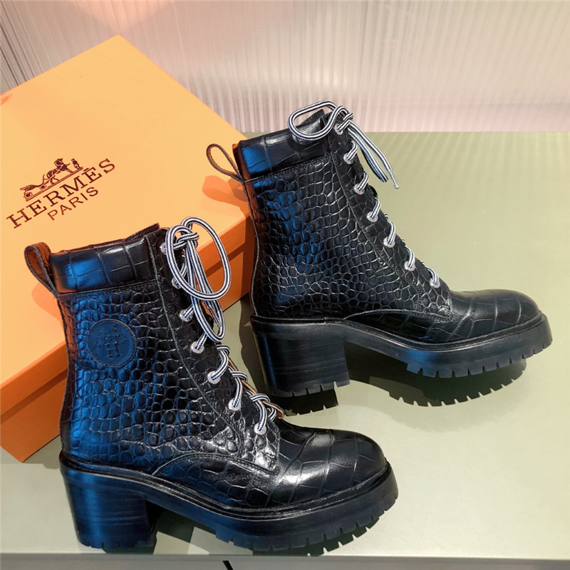 hermes classic ankle boots