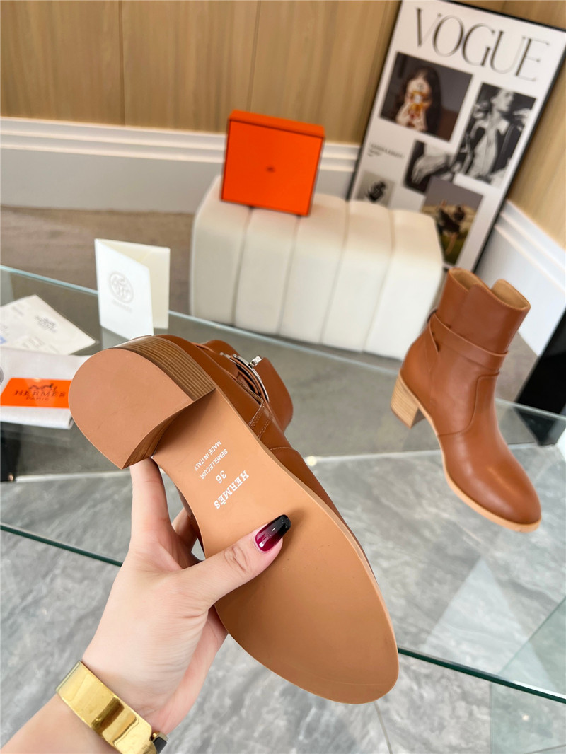 Hermès Kelly Buckle Rider Boots