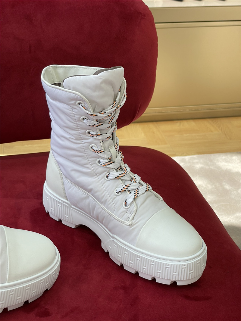hermes down sports ankle boots