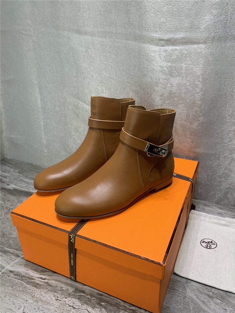 hermes kelly ankle boots