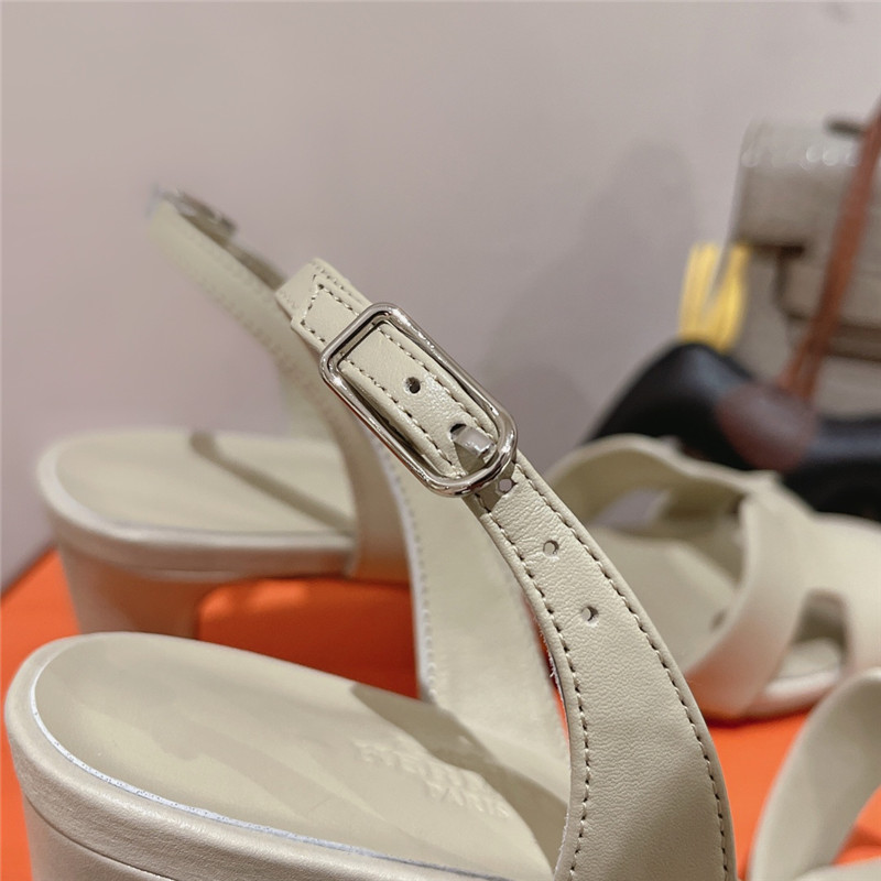 Hermès early spring counter new high-heeled sandals