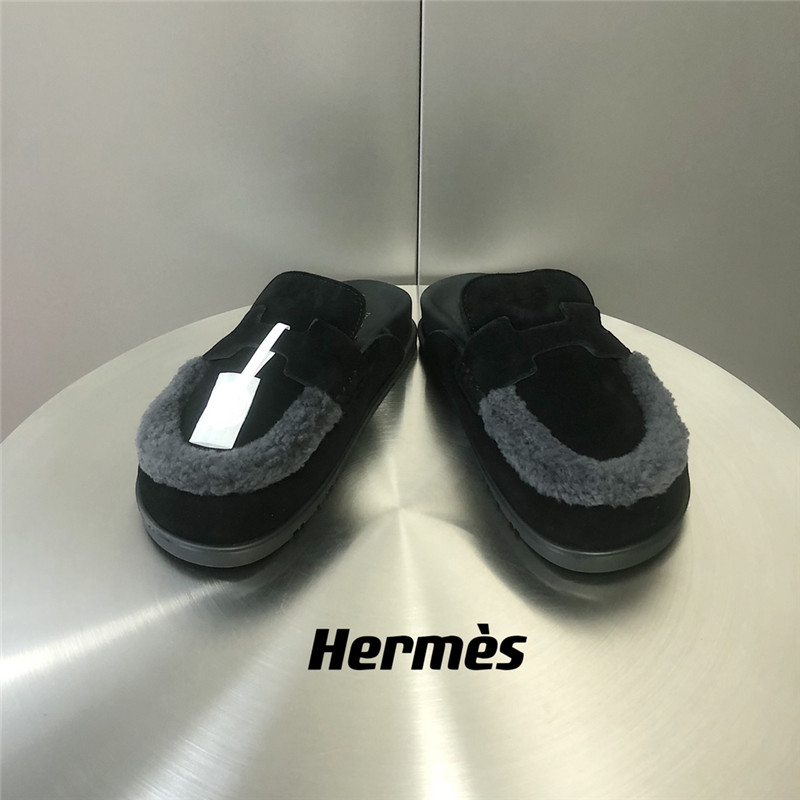 Hermès Fur Birkenstocks
