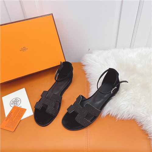 hermes flat sandals womens