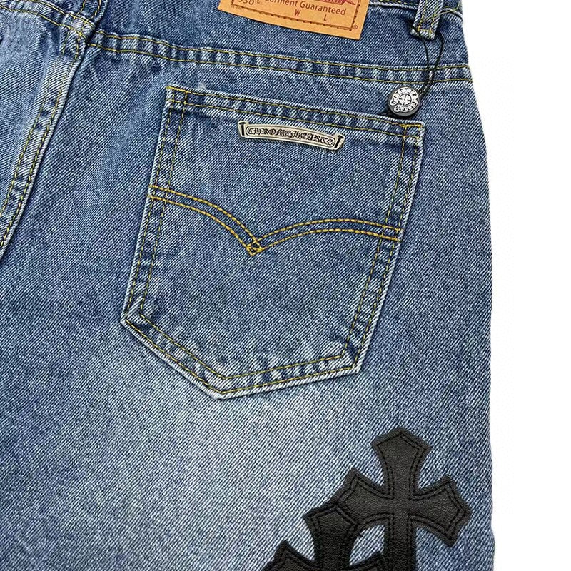 Chrome Hearts Denim Shorts