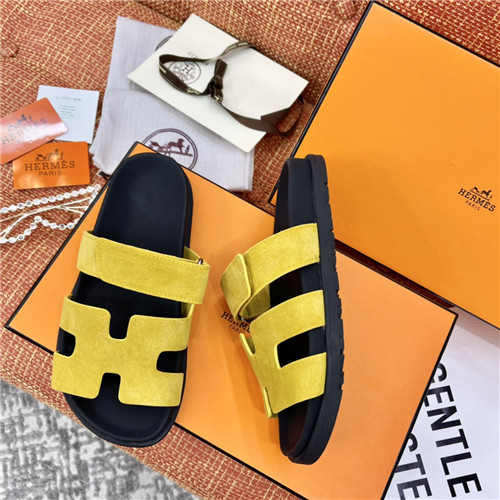 hermes h slippers womens