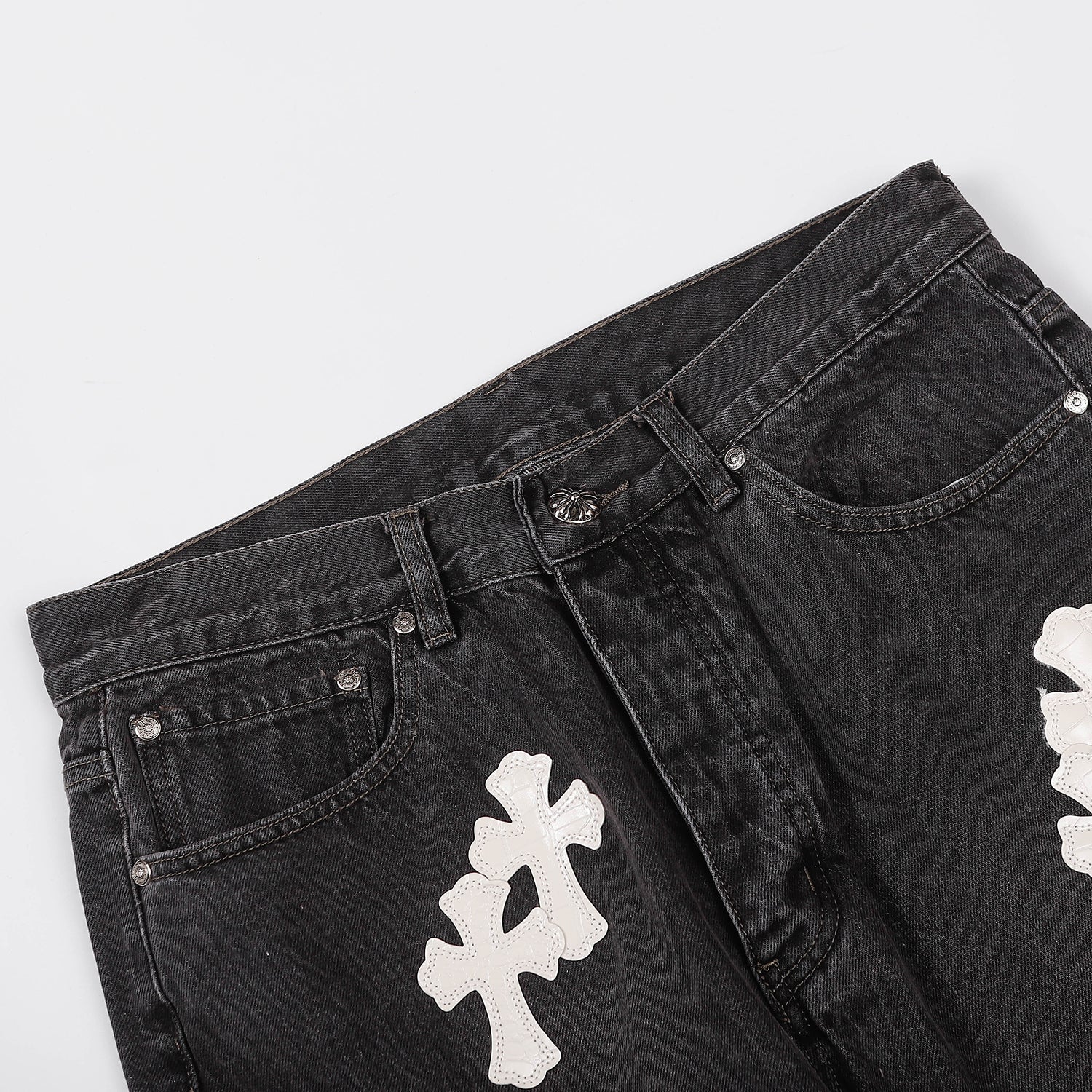Chrome Hearts Denim Shorts