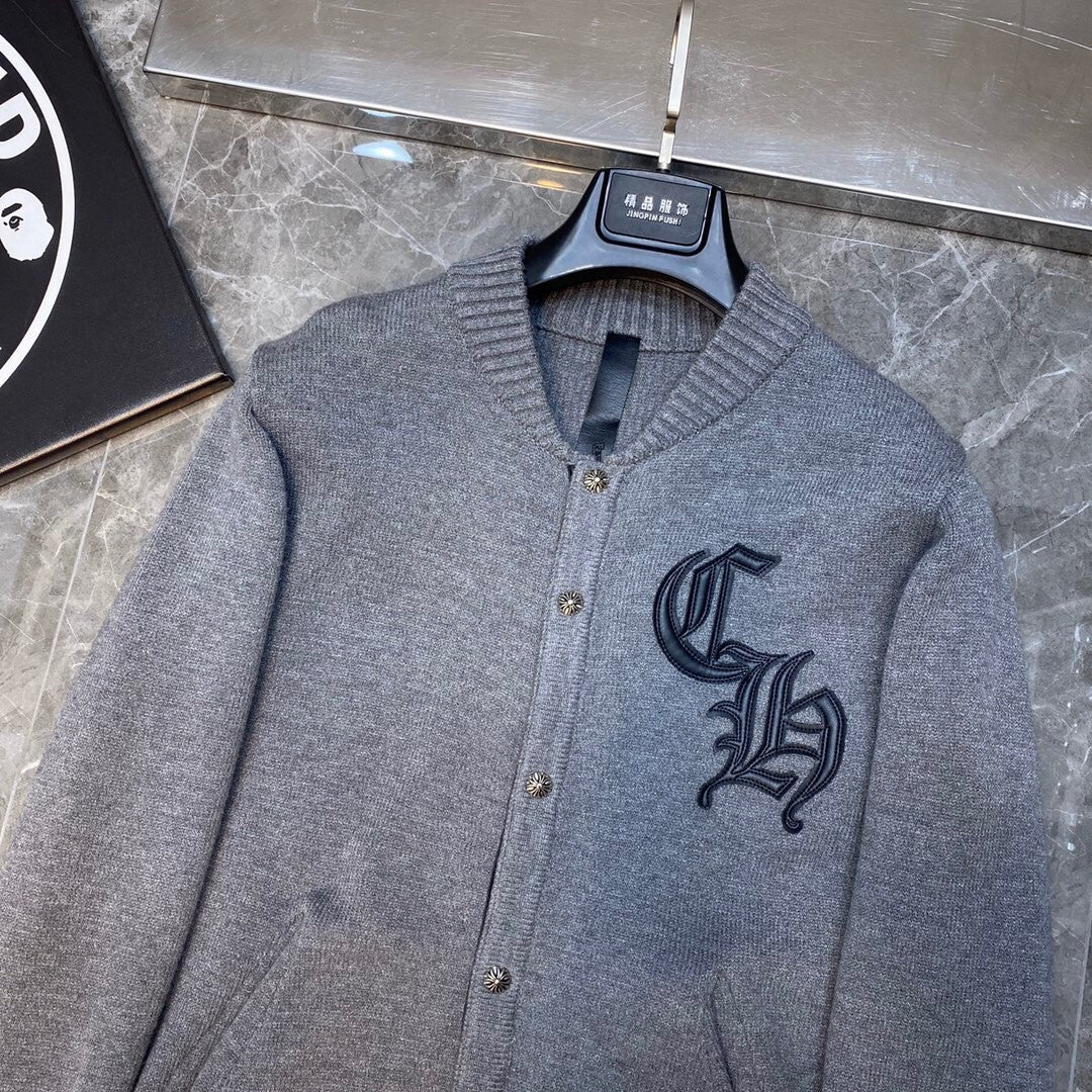 Chrome Hearts Dupes Varsity Jacket