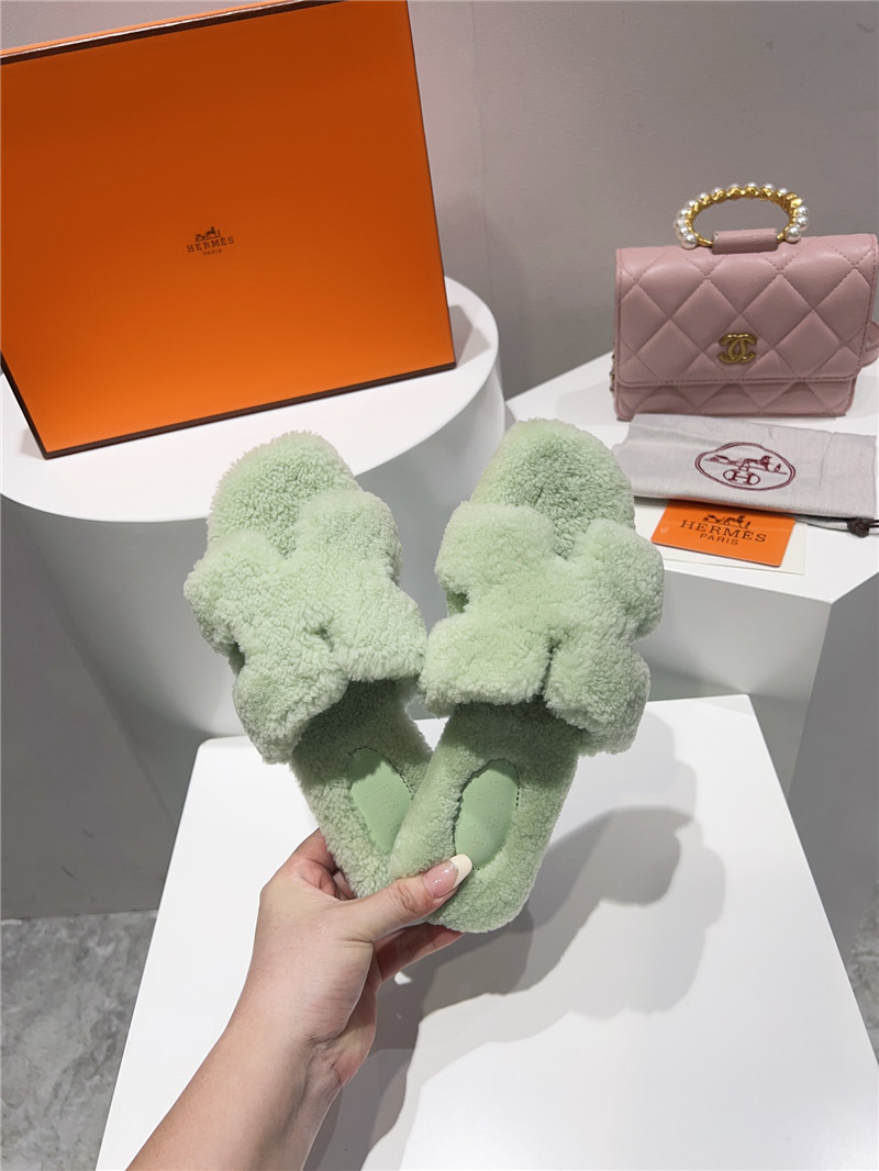 Hermès H drags autumn and winter style flat bottom hair drag