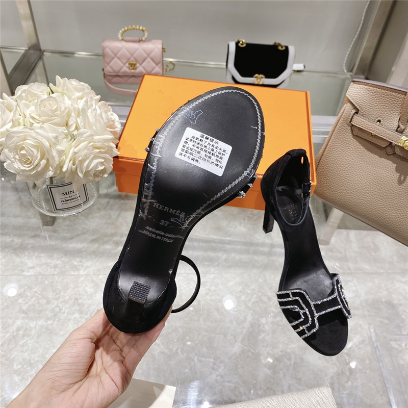 hermes heel sandals