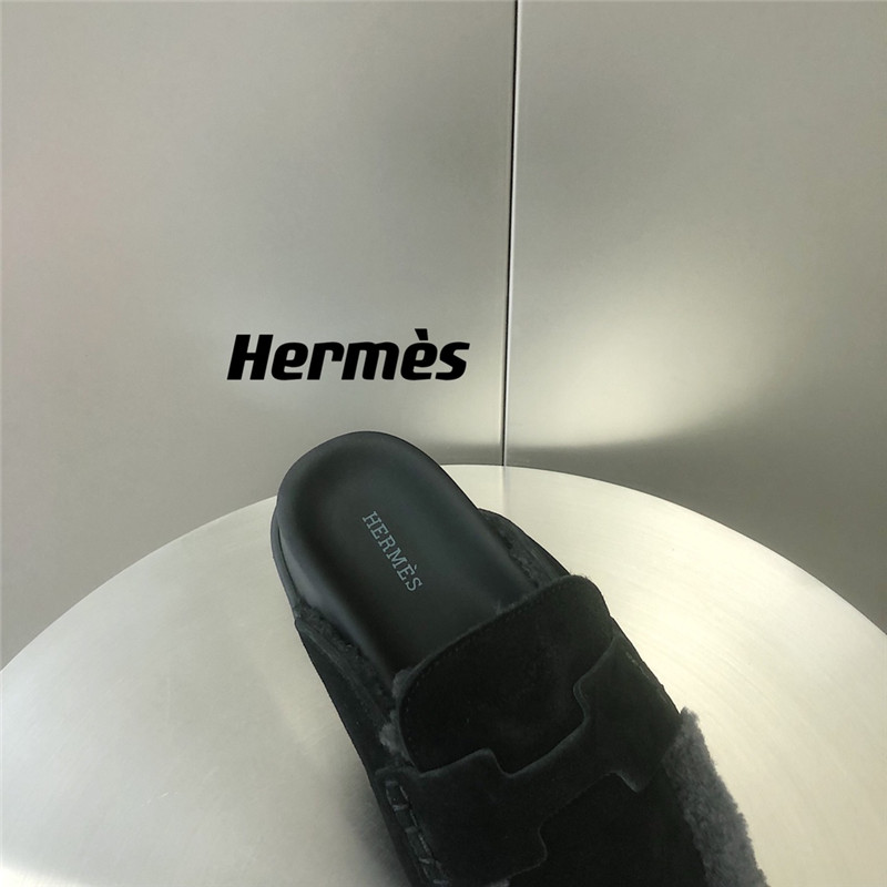 Hermès Fur Birkenstocks