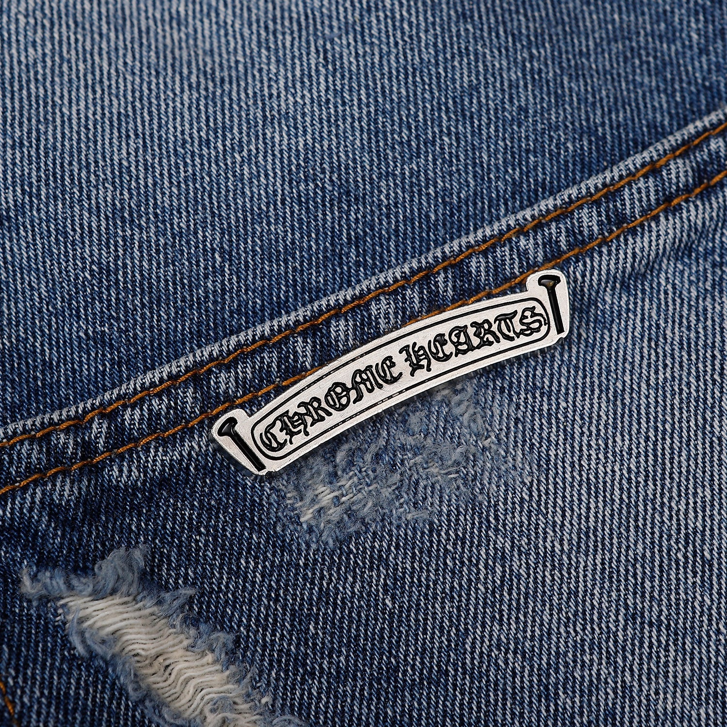 Chrome Hearts Denim Shorts