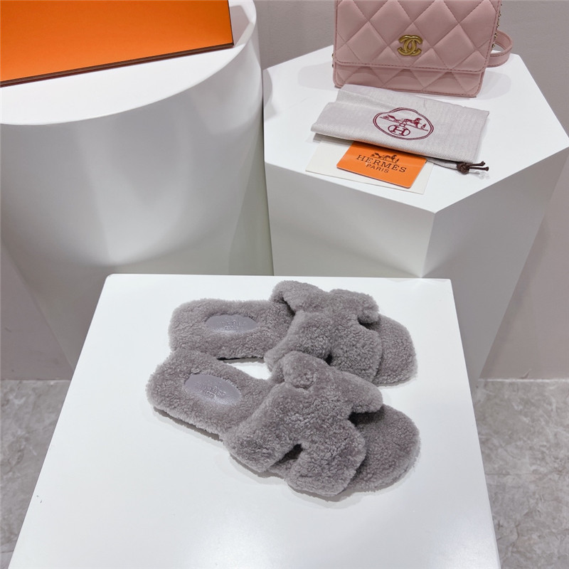 Hermès H drags autumn and winter style flat bottom hair drag