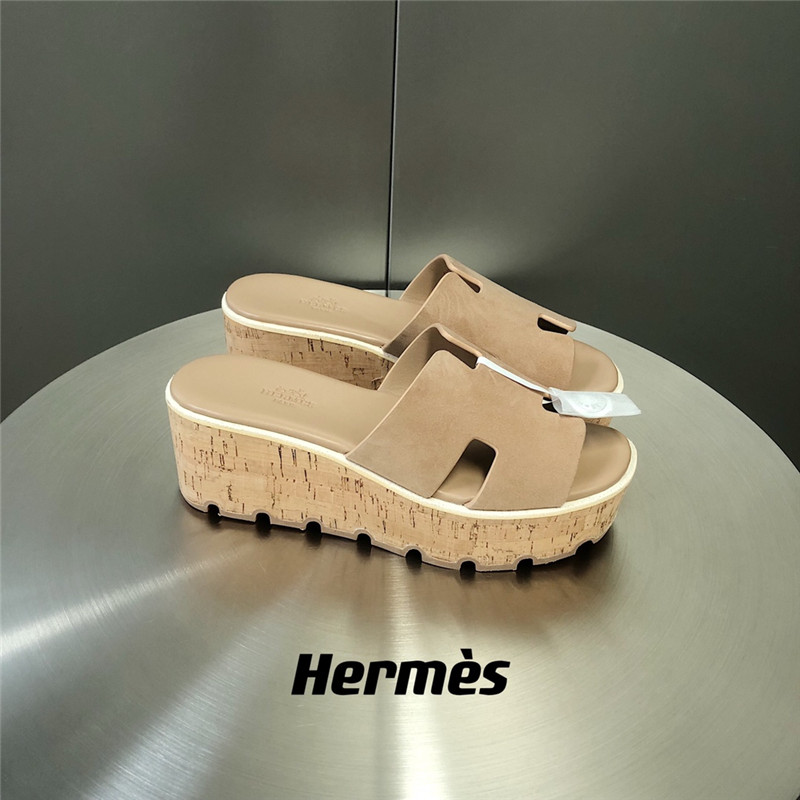 Hermès Platform Slippers