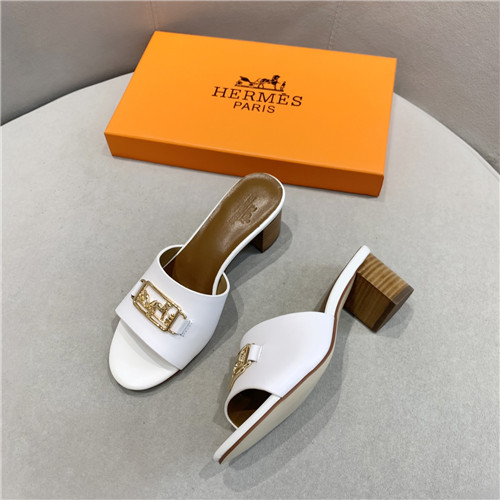 hermes lady slippers