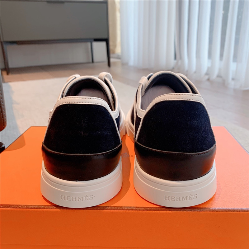 Hermès British retro casual shoes