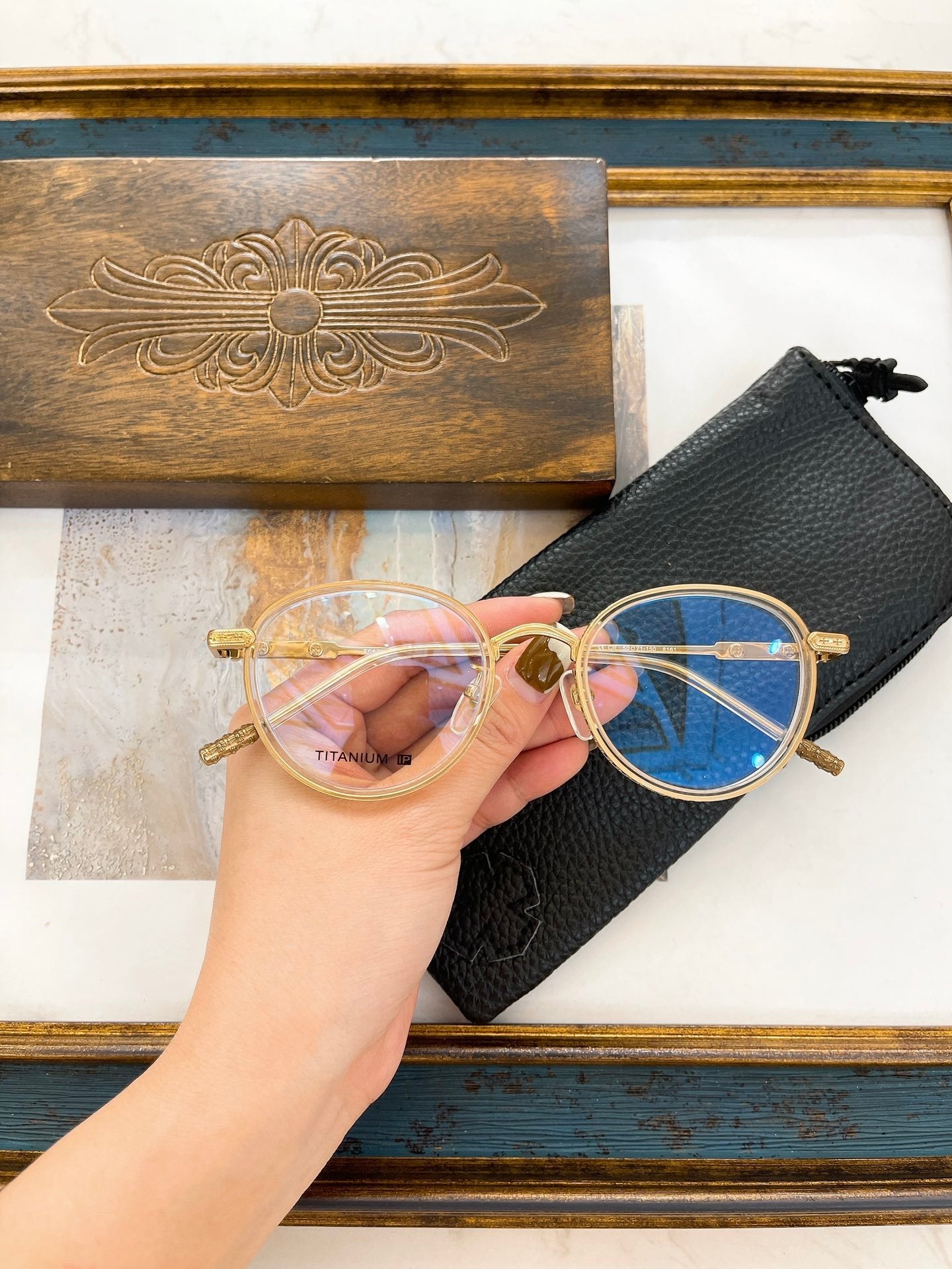 Chrome Hearts eyewear/glasses