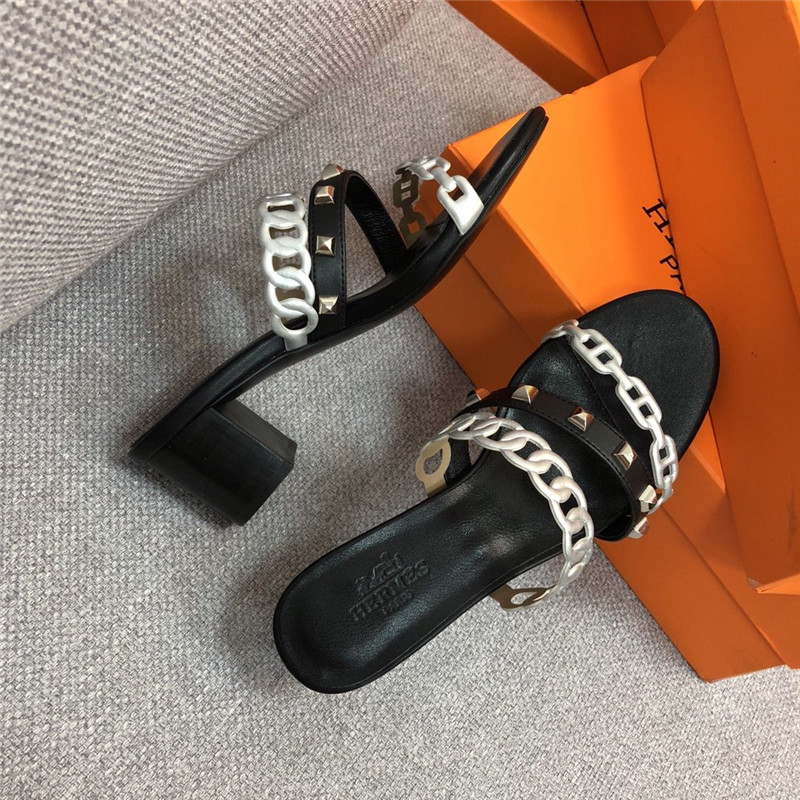 Hermes fake sandals replica sandals shoes