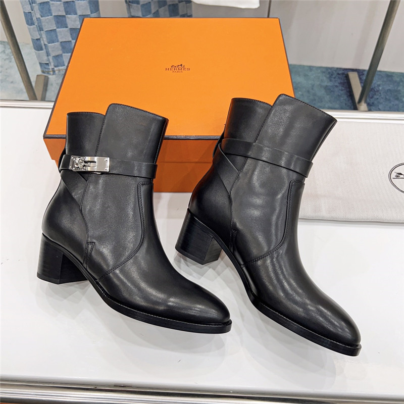 hermes frenchie 50 ankle boots
