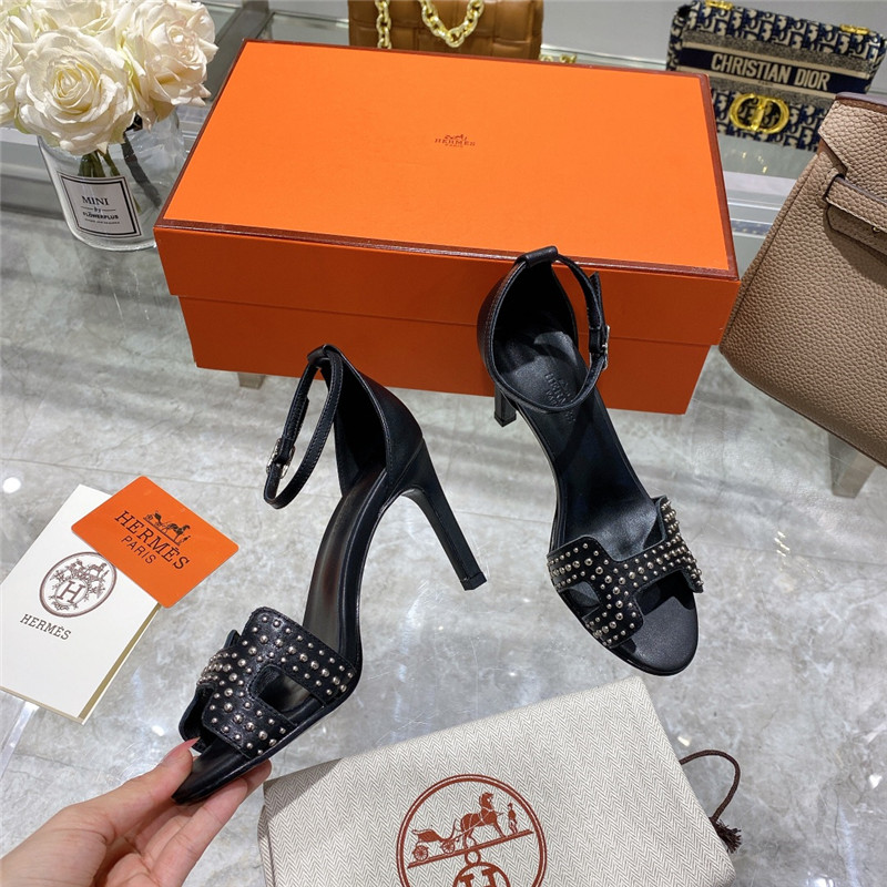 hermes high heel sandals womens