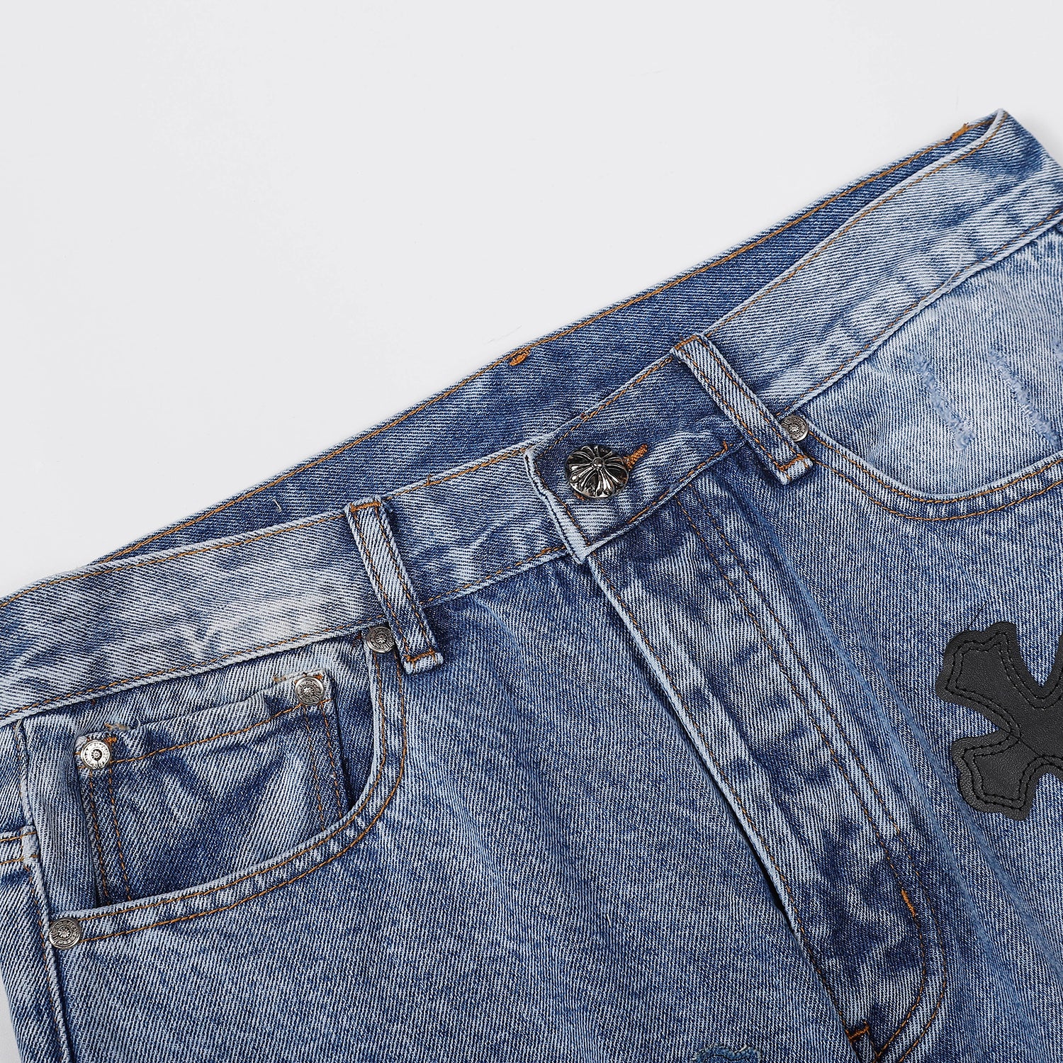 Chrome Hearts Denim Shorts