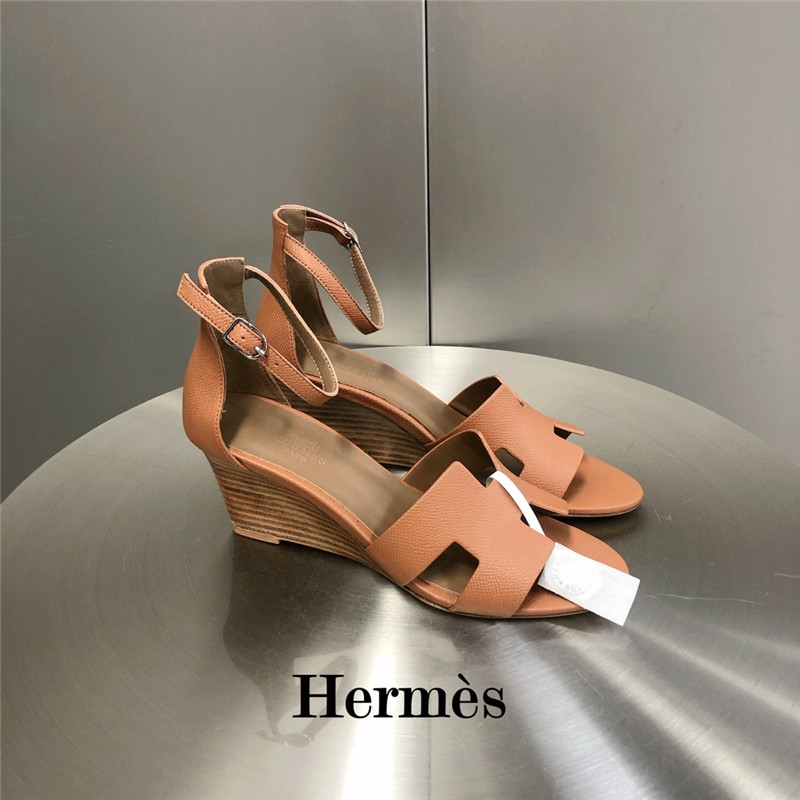 hermes legend wedge sandals