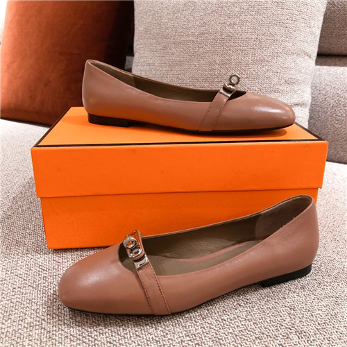 hermes flat shoes womens