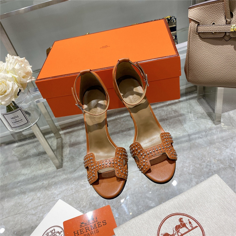 hermes high heel sandals womens