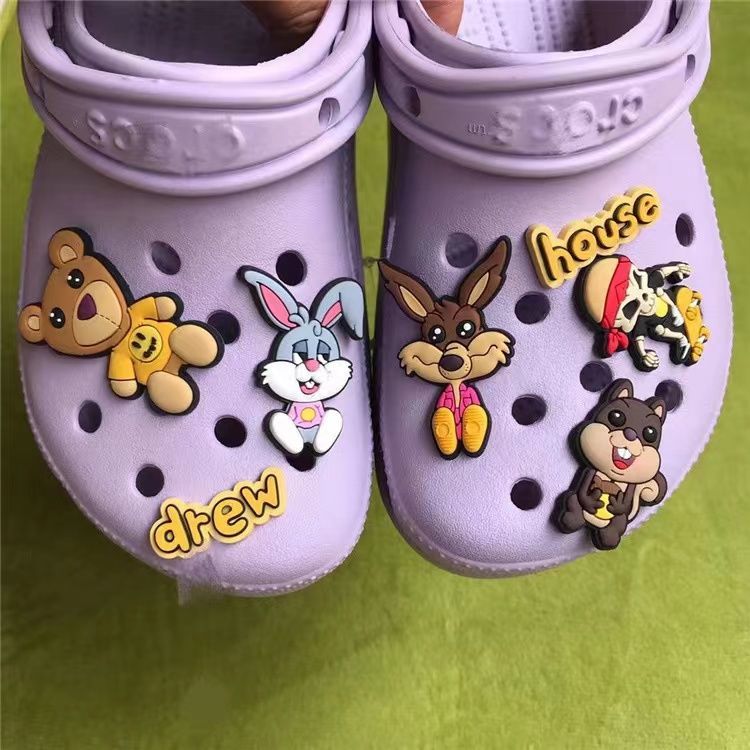 Drew House Crocs Justin Slippers White