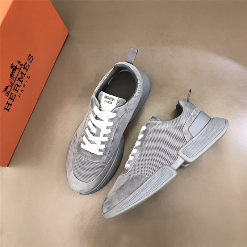 hermes high-end men s casual shoes