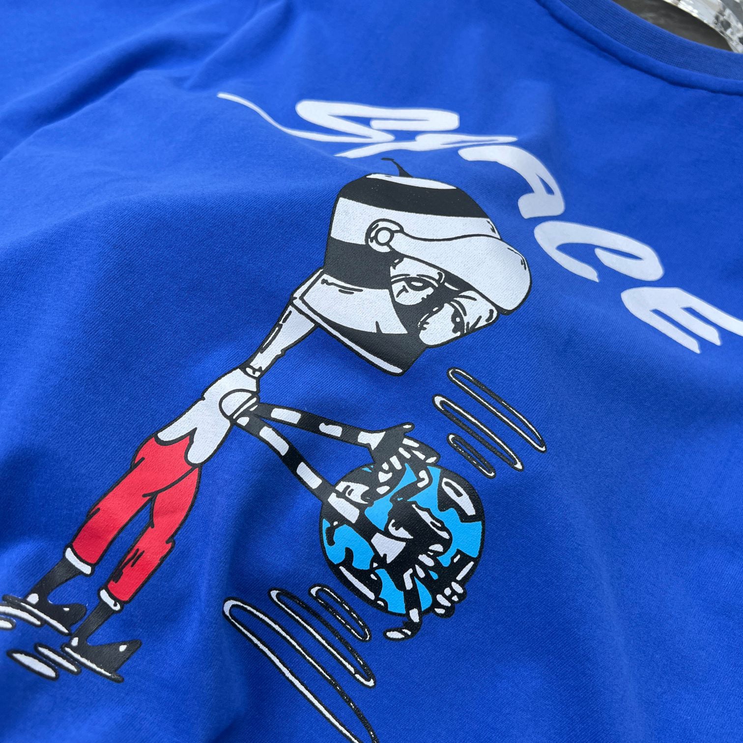 Chrome Hearts Replica Matty Boy Space T-Shirt Blue