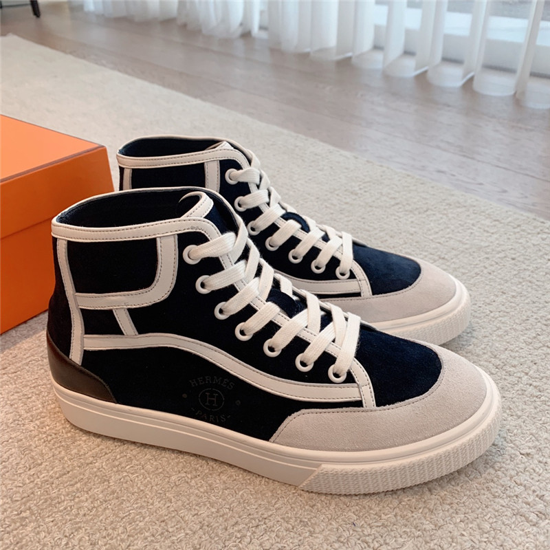 Hermès British retro casual shoes