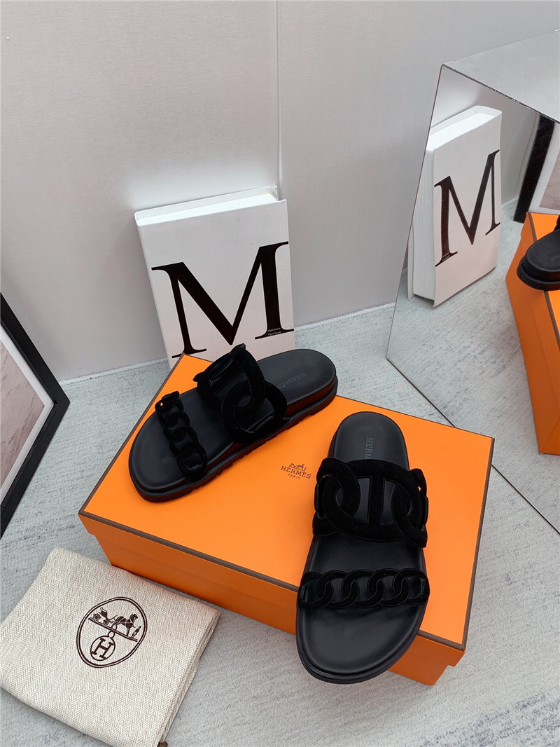 hermes flat sandals