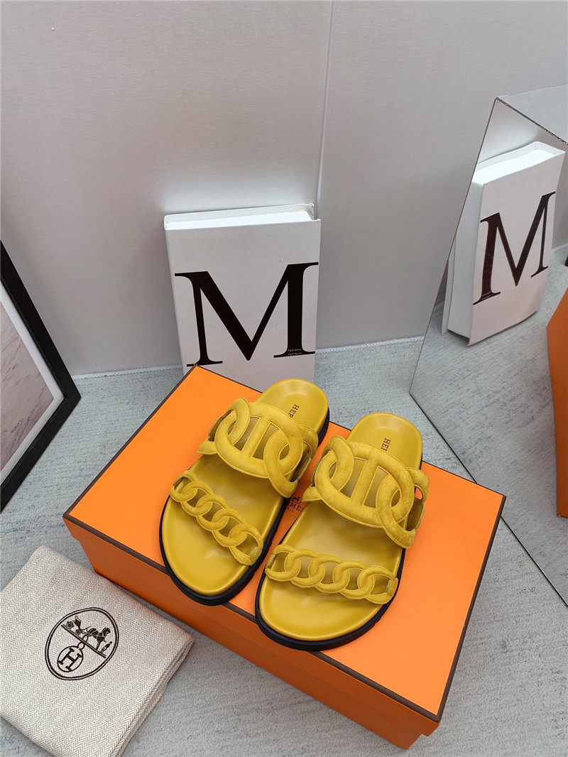 hermes flat sandals
