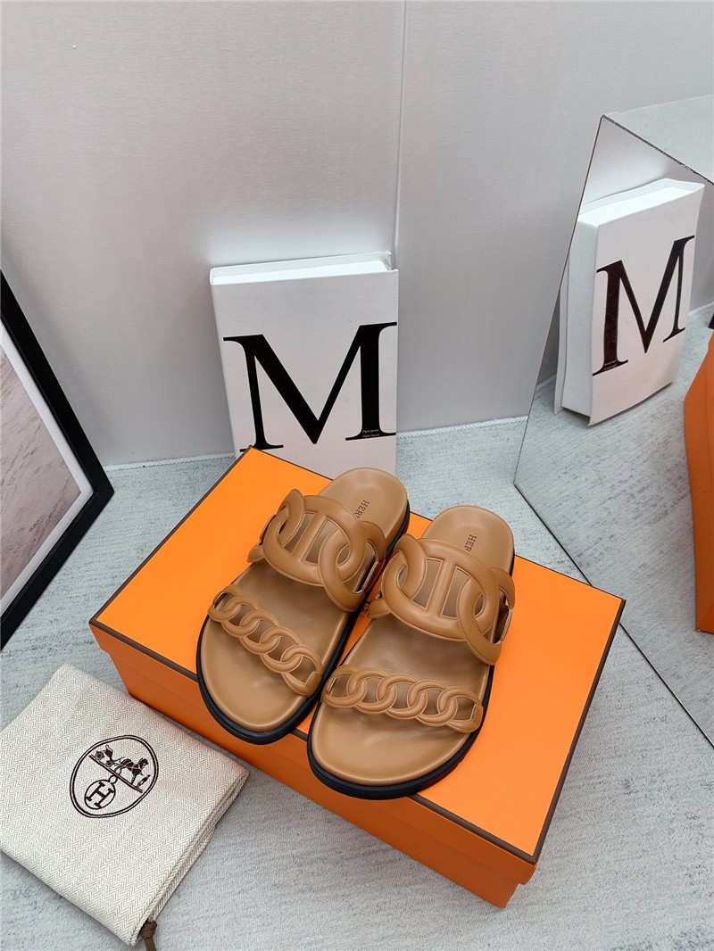 hermes flat sandals