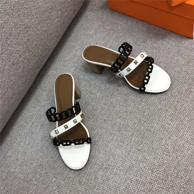 Hermes fake sandals replica sandals shoes