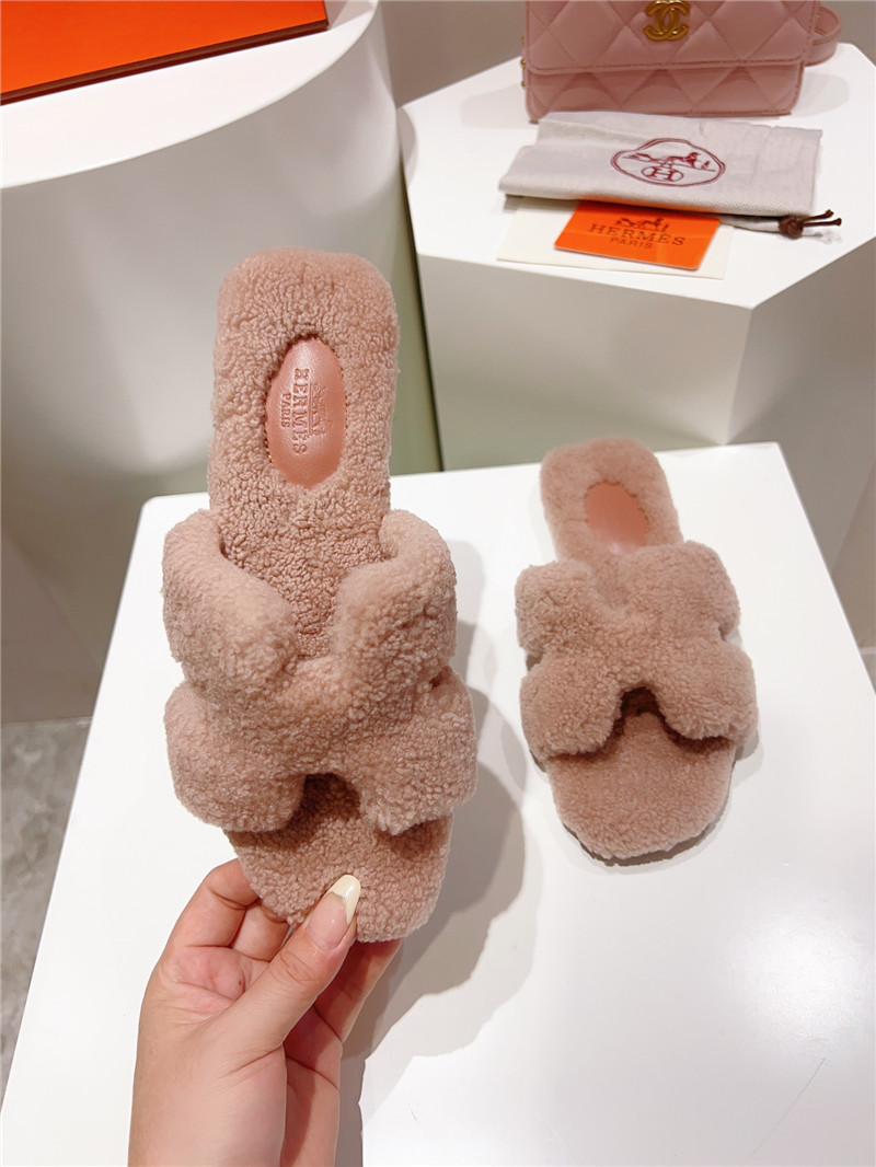 Hermès H drags autumn and winter style flat bottom hair drag
