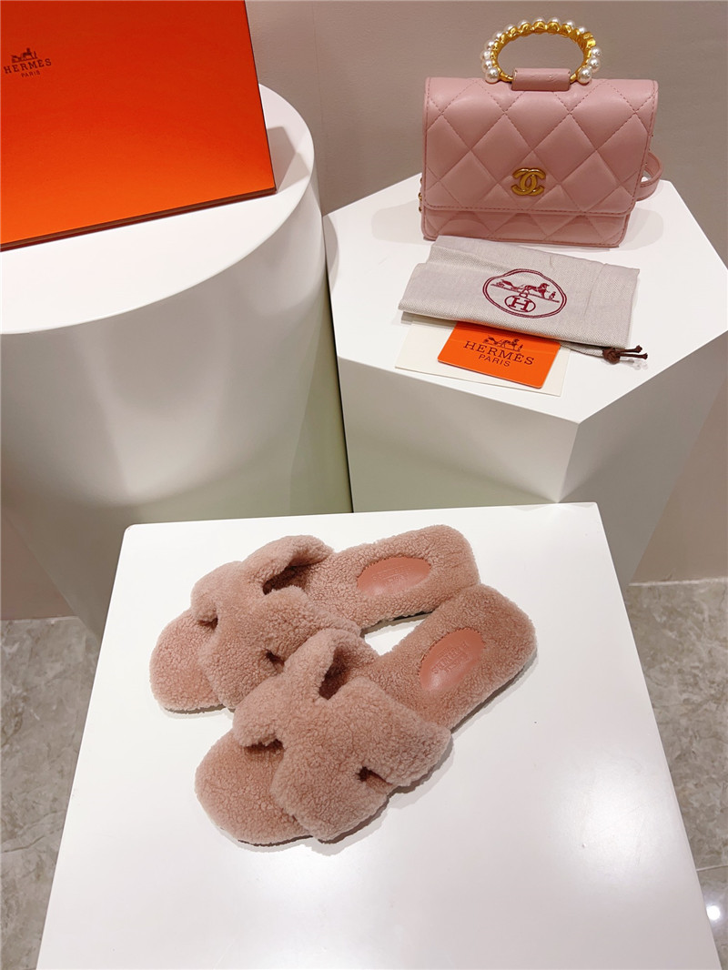 Hermès H drags autumn and winter style flat bottom hair drag